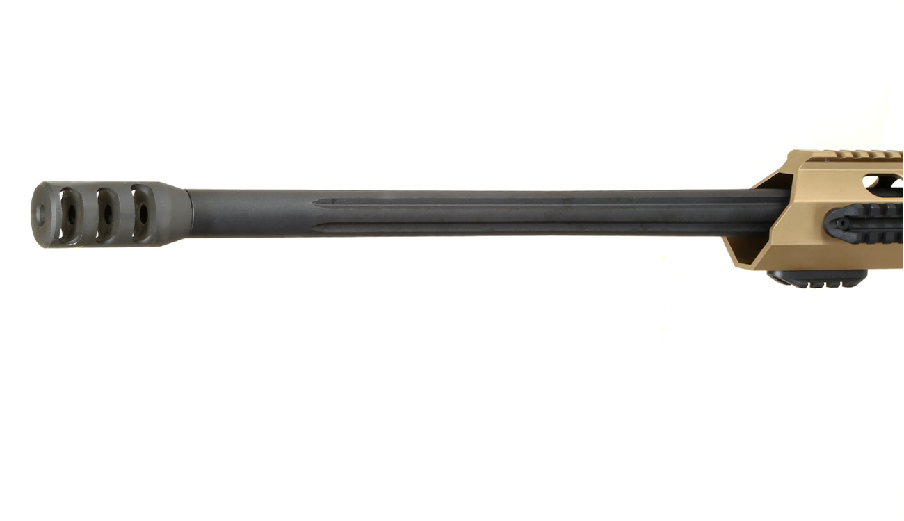 King Arms MDT TAC21 Tactical Rifle Gas Bolt Action Snipergewehr 6mm BB Dark Earth - Version 2 Bild 6