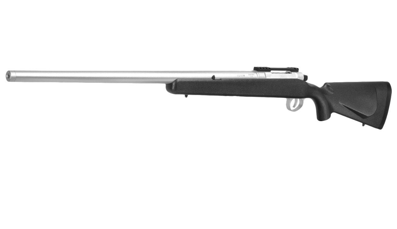 APS / EMG Barrett Fieldcraft Gas Bolt Action Snipergewehr 6mm BB schwarz / silber