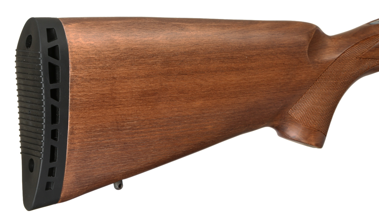 APS / EMG Barrett Fieldcraft Gas Bolt Action Snipergewehr 6mm BB Echtholz / silber Bild 10