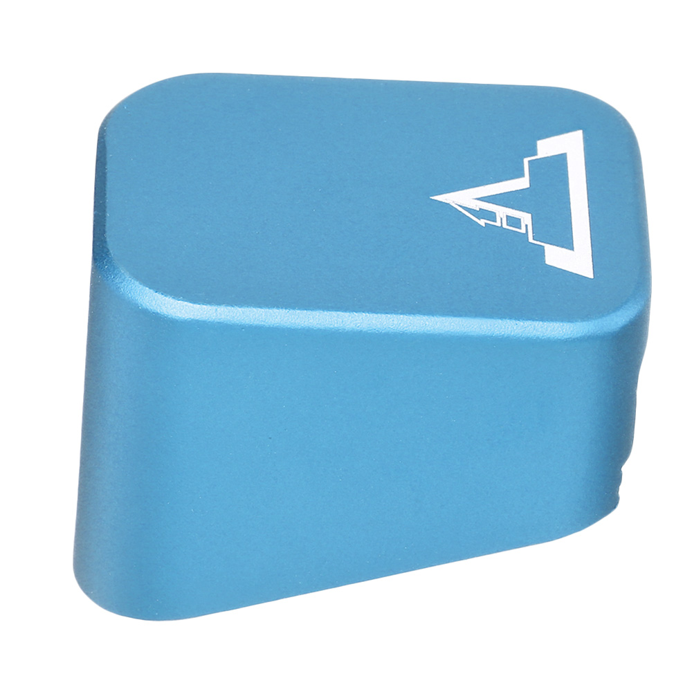 APS / EMG TTI Aluminium Bodenplatte f. APS ACP / TM G17-Style Magazin blau Bild 3