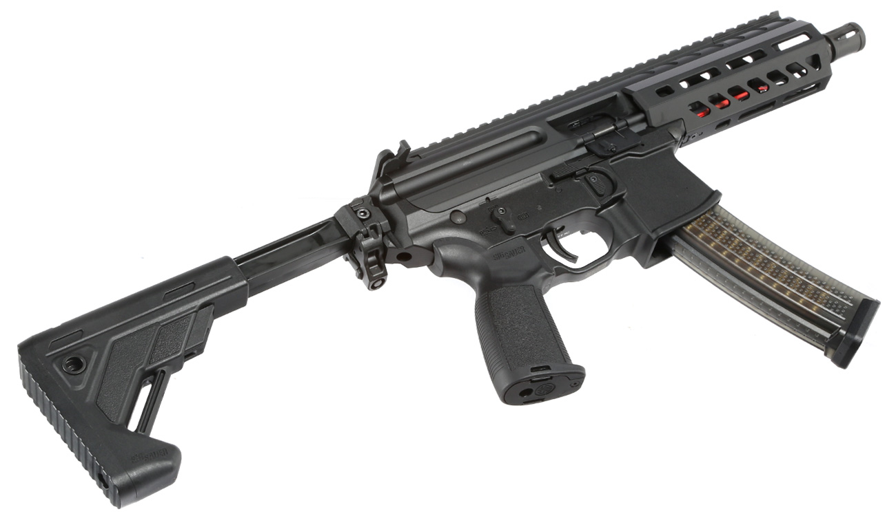 VFC Sig Sauer ProForce MPX 4,5 Zoll Vollmetall S-AEG 6mm BB schwarz Bild 6