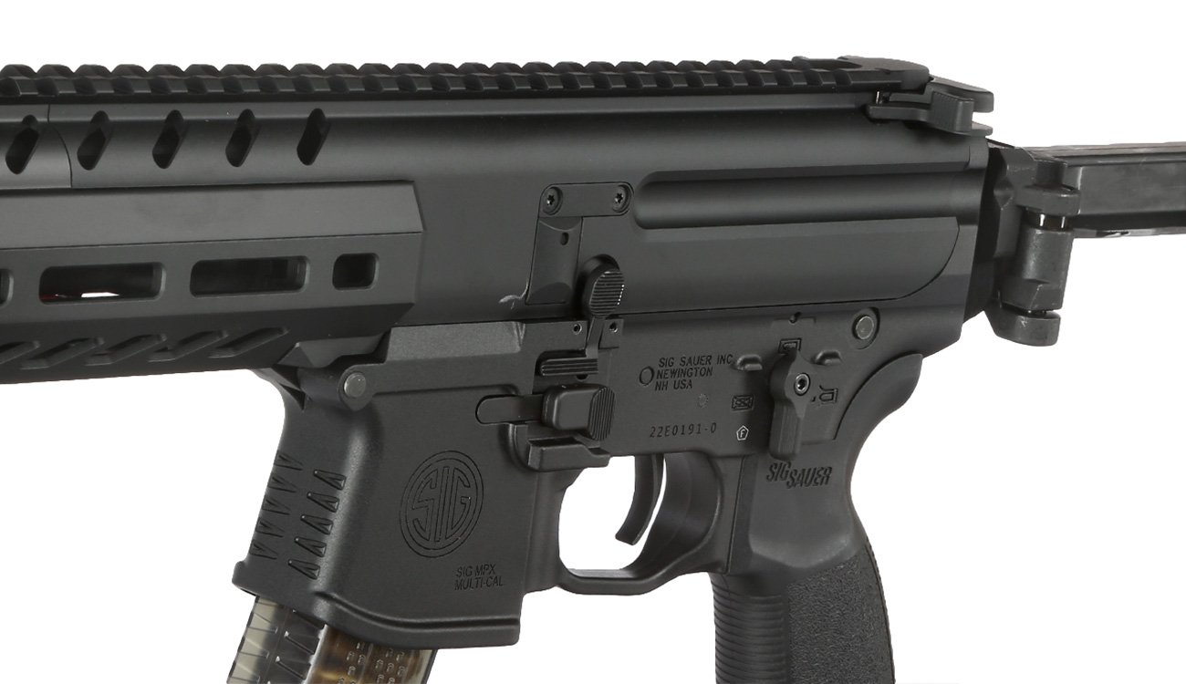 VFC Sig Sauer ProForce MPX 4,5 Zoll Vollmetall S-AEG 6mm BB schwarz Bild 8