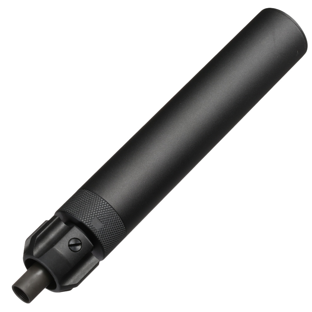 VFC Heckler & Koch Aluminium Silencer f. VFC H&K MP7 A1 S-AEG / GBB Serie schwarz Bild 1