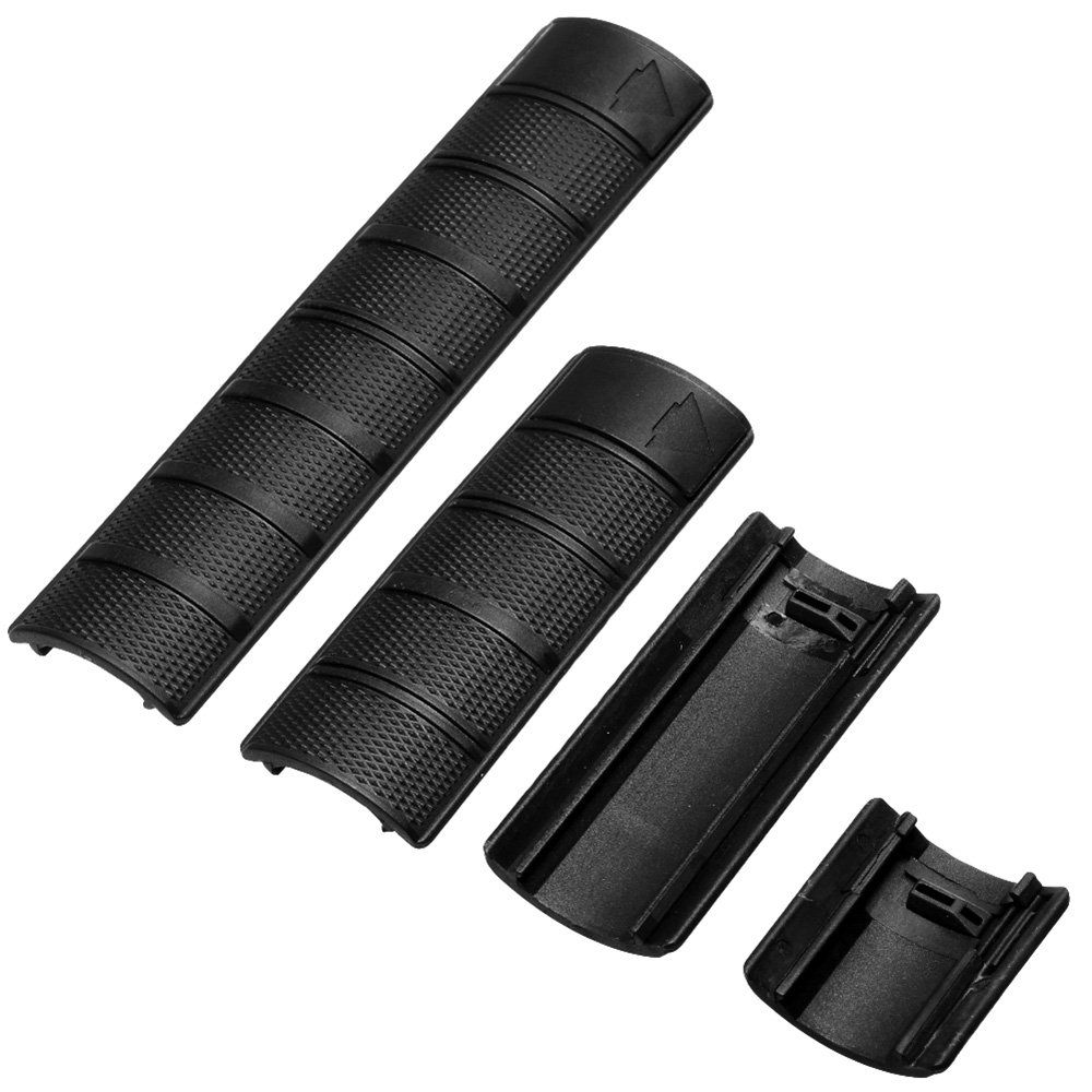 Element ELock LowPro Rail Covers 40 / 81 / 101 / 162 mm 4er Set schwarz Bild 1