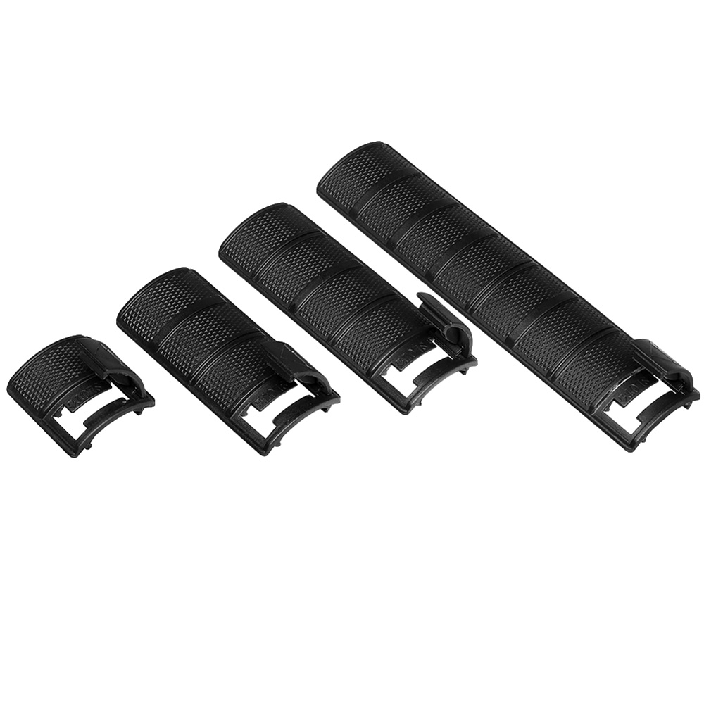 Element ELock LowPro Rail Covers 40 / 81 / 101 / 162 mm 4er Set schwarz Bild 2