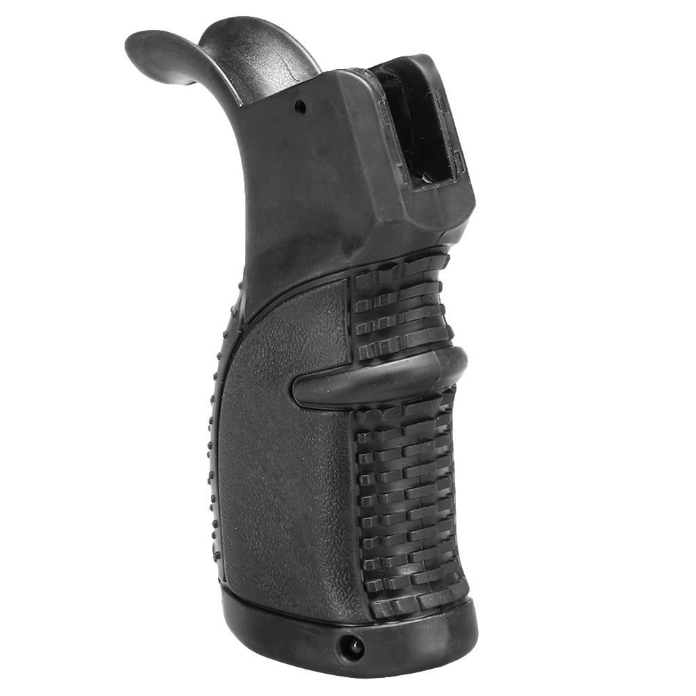 Element M4 / M16 AR-43 Rubber Combat Grip Griffstck schwarz f. VFC / WE / WA M4 GBB Serie Bild 1