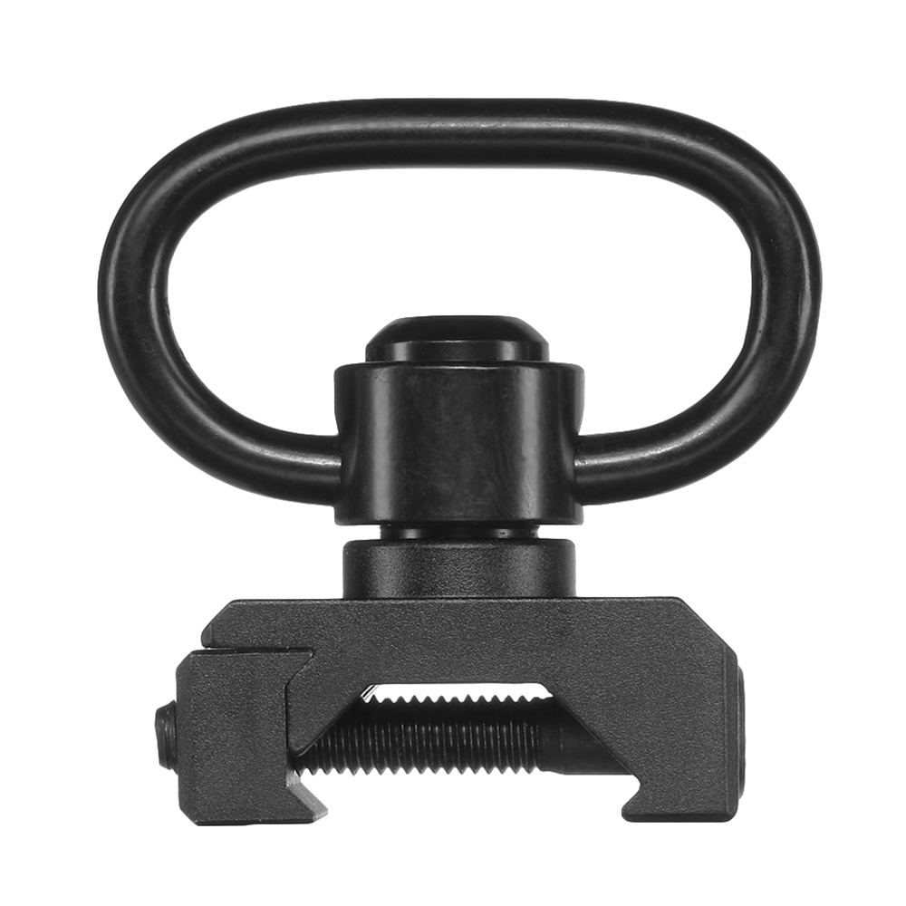 MET Low-Profile QD-Type Tragegurt Adapter inkl. QD Swivel f. 20 - 22mm Schienen schwarz Bild 1