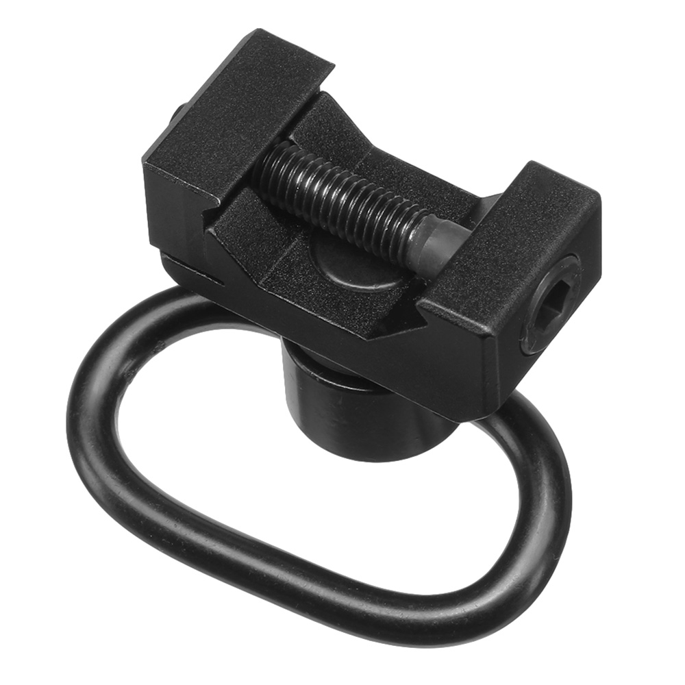 MET Low-Profile QD-Type Tragegurt Adapter inkl. QD Swivel f. 20 - 22mm Schienen schwarz Bild 3