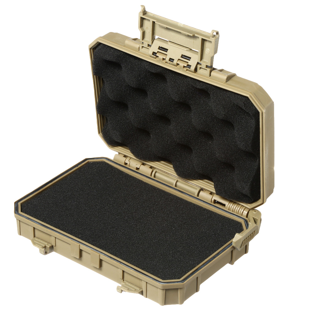 Nuprol Molle Tactical Hard Case Box 20 x 14 x 6 cm PnP-Schaumstoff tan Bild 5