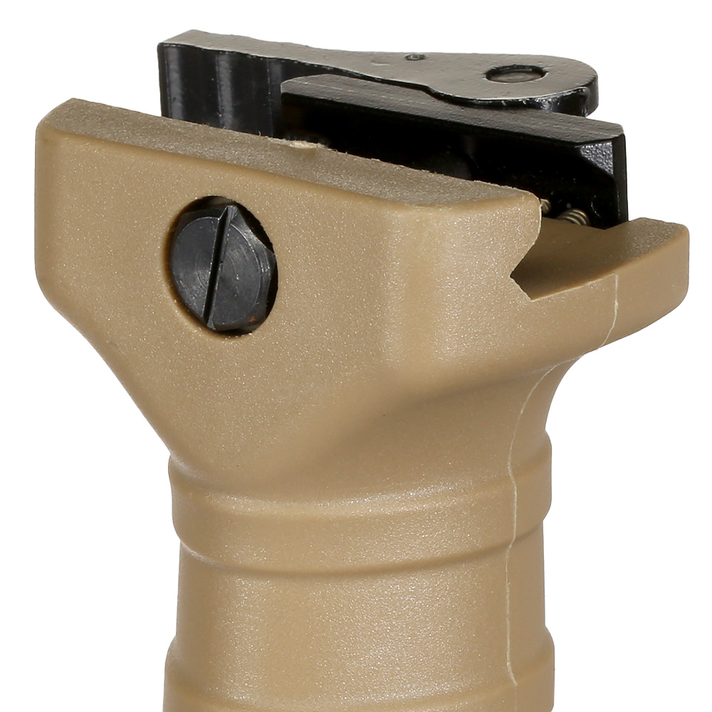 Double Bell TDG-Style Vertical QD Frontgriff Short-Type f. 20-22mm Schienen Dark Earth Bild 6