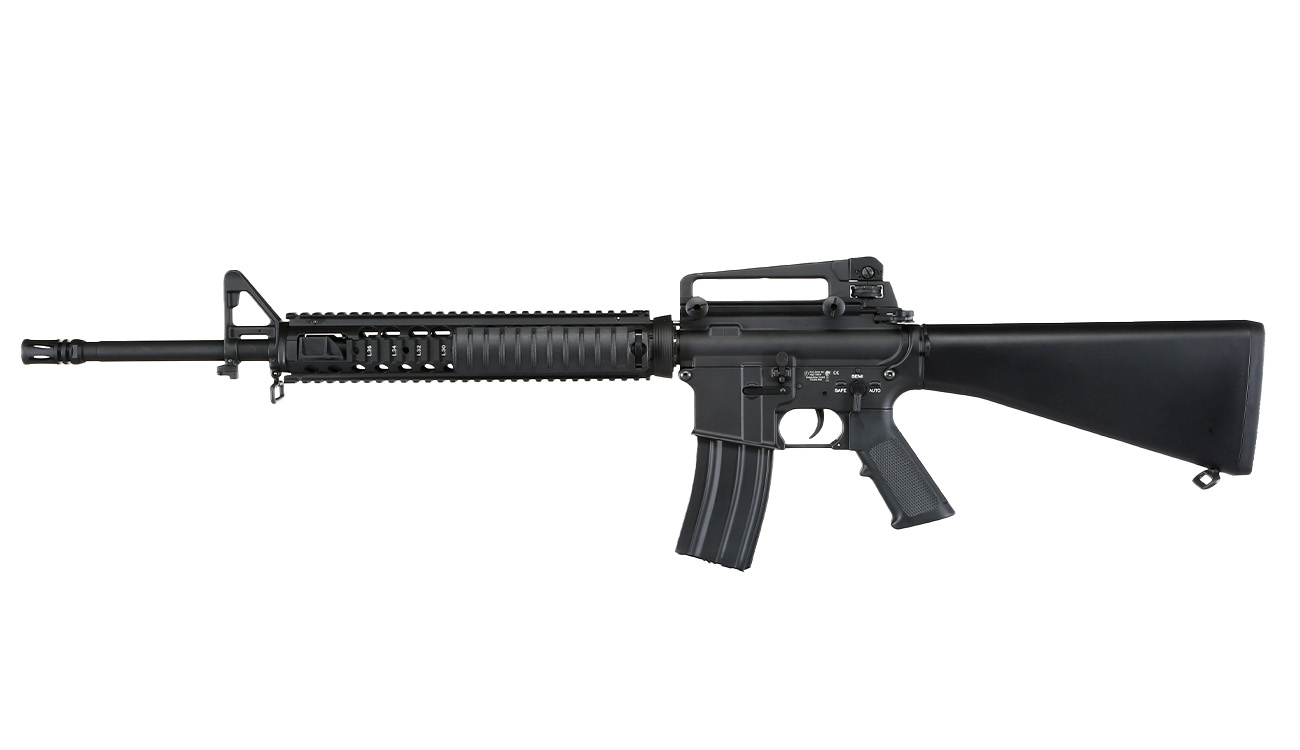 Double Bell M16A4 Rifle Professional Line Vollmetall S-AEG 6mm BB schwarz Bild 1