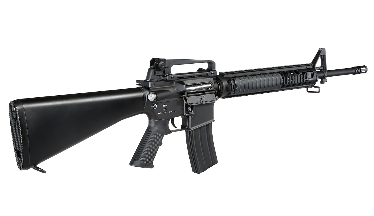 Double Bell M16A4 Rifle Professional Line Vollmetall S-AEG 6mm BB schwarz Bild 3