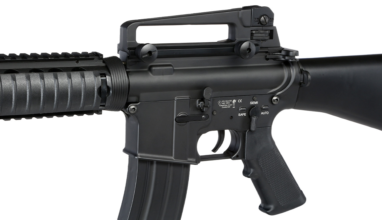 Double Bell M16A4 Rifle Professional Line Vollmetall S-AEG 6mm BB schwarz Bild 6