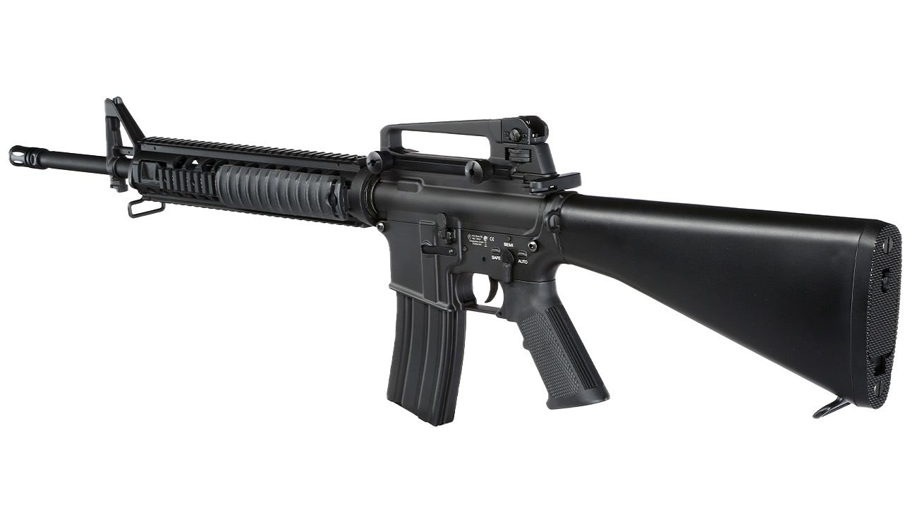Double Bell M16A4 Rifle Professional Line Vollmetall S-AEG 6mm BB schwarz Bild 9