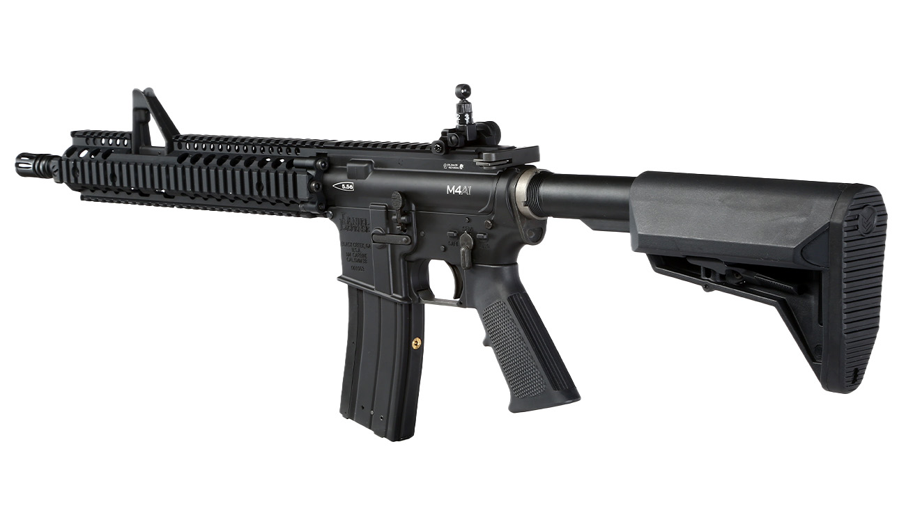 King Arms / EMG Daniel Defense M4A1 RIS II FSP Vollmetall Gas-Blow-Back 6mm BB schwarz Bild 10