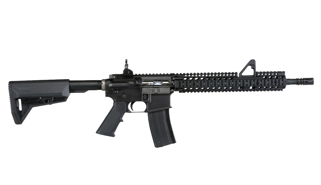 King Arms / EMG Daniel Defense M4A1 RIS II FSP Vollmetall Gas-Blow-Back 6mm BB schwarz Bild 2