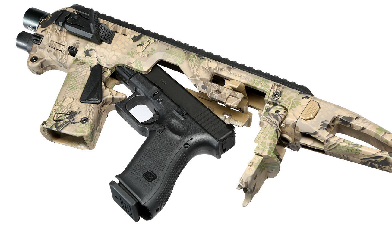 CAA Airsoft Division Micro RONI Conversion Kit f. TM / KSC / VFC / WE G17 / G18C / G22 / G31 HSC-Camo Bild 10