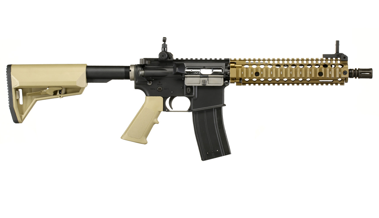 King Arms / EMG Daniel Defense MK18 MOD1 Vollmetall Gas-Blow-Back 6mm BB Dualtone Bild 2