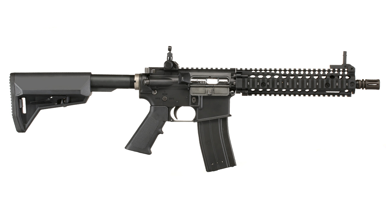 King Arms / EMG Daniel Defense MK18 MOD1 Vollmetall Gas-Blow-Back 6mm BB schwarz Bild 2