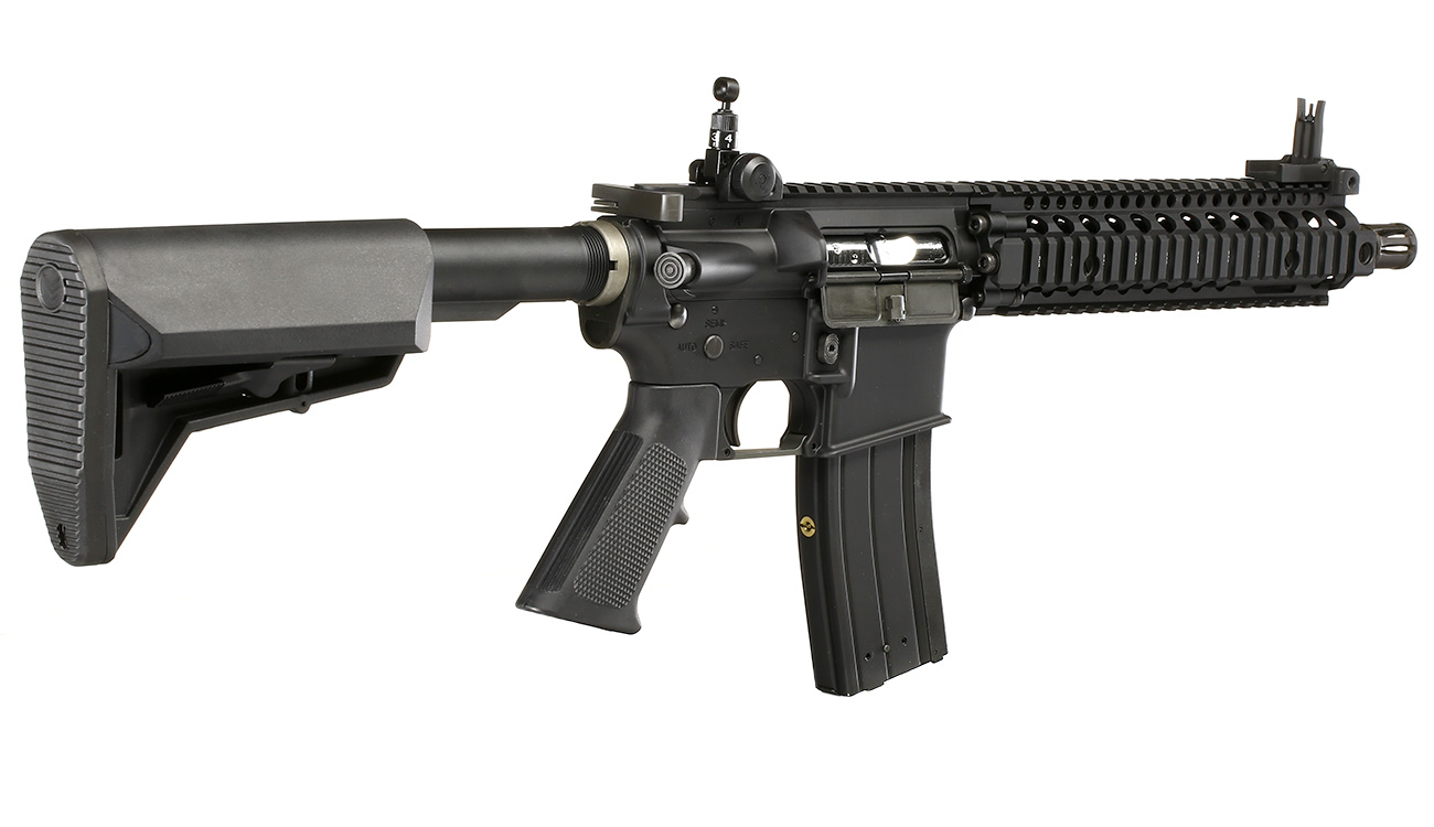 King Arms / EMG Daniel Defense MK18 MOD1 Vollmetall Gas-Blow-Back 6mm BB schwarz Bild 3