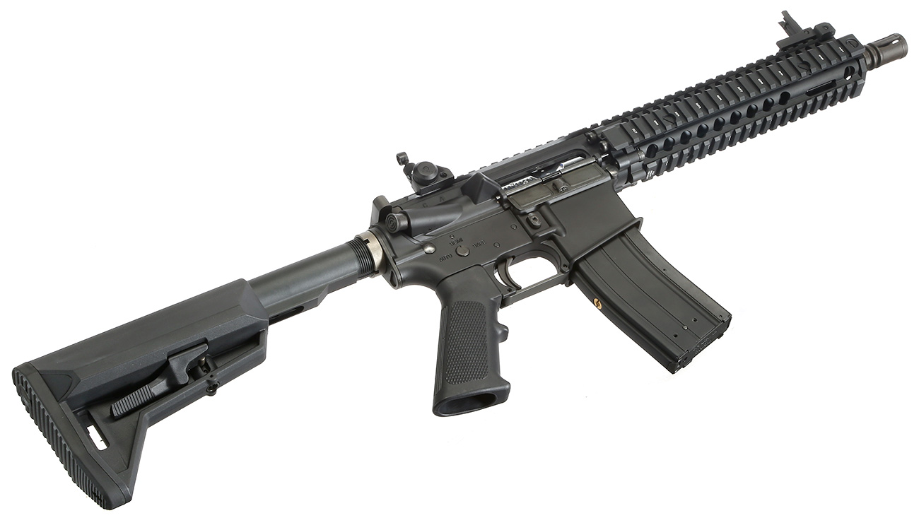 King Arms / EMG Daniel Defense MK18 MOD1 Vollmetall Gas-Blow-Back 6mm BB schwarz Bild 5