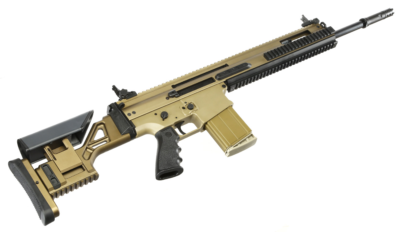 VFC Socom MK20 Mod 0 SSR Sniper Support Rifle Vollmetall Gas-Blow-Back 6mm BB tan Bild 1