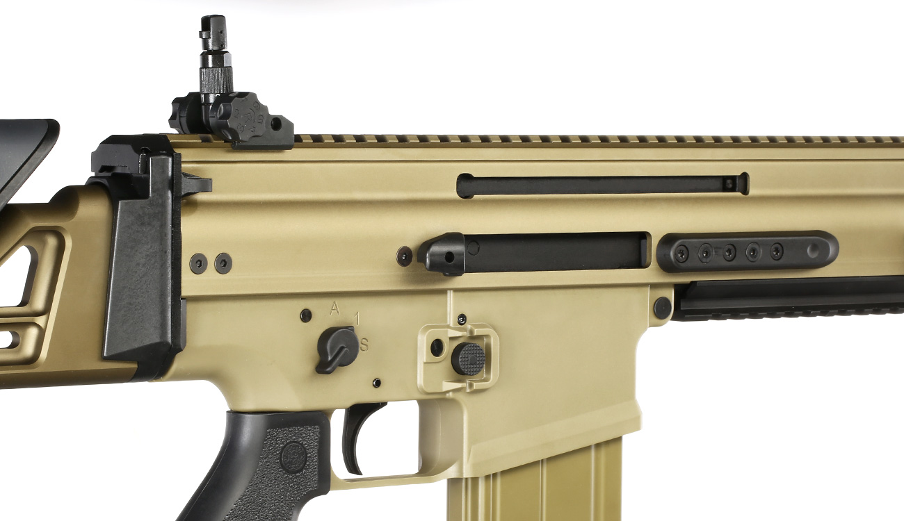 VFC Socom MK20 Mod 0 SSR Sniper Support Rifle Vollmetall Gas-Blow-Back 6mm BB tan Bild 7