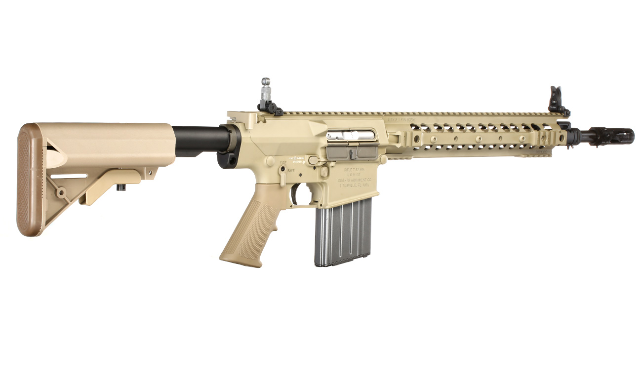 VFC KAC SR25 M110K1 ECC Enhanced Combat Carbine Vollmetall Gas-Blow-Back 6mm BB Tan Bild 3
