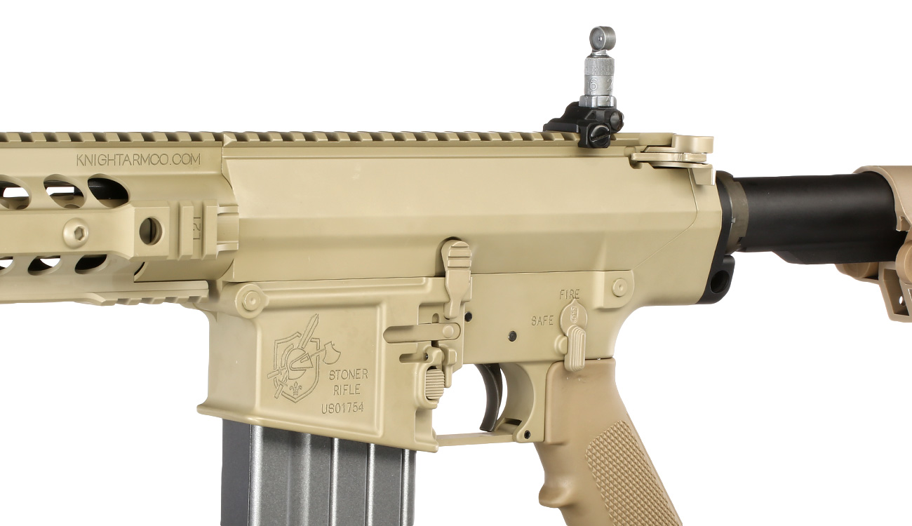 VFC KAC SR25 M110K1 ECC Enhanced Combat Carbine Vollmetall Gas-Blow-Back 6mm BB Tan Bild 7