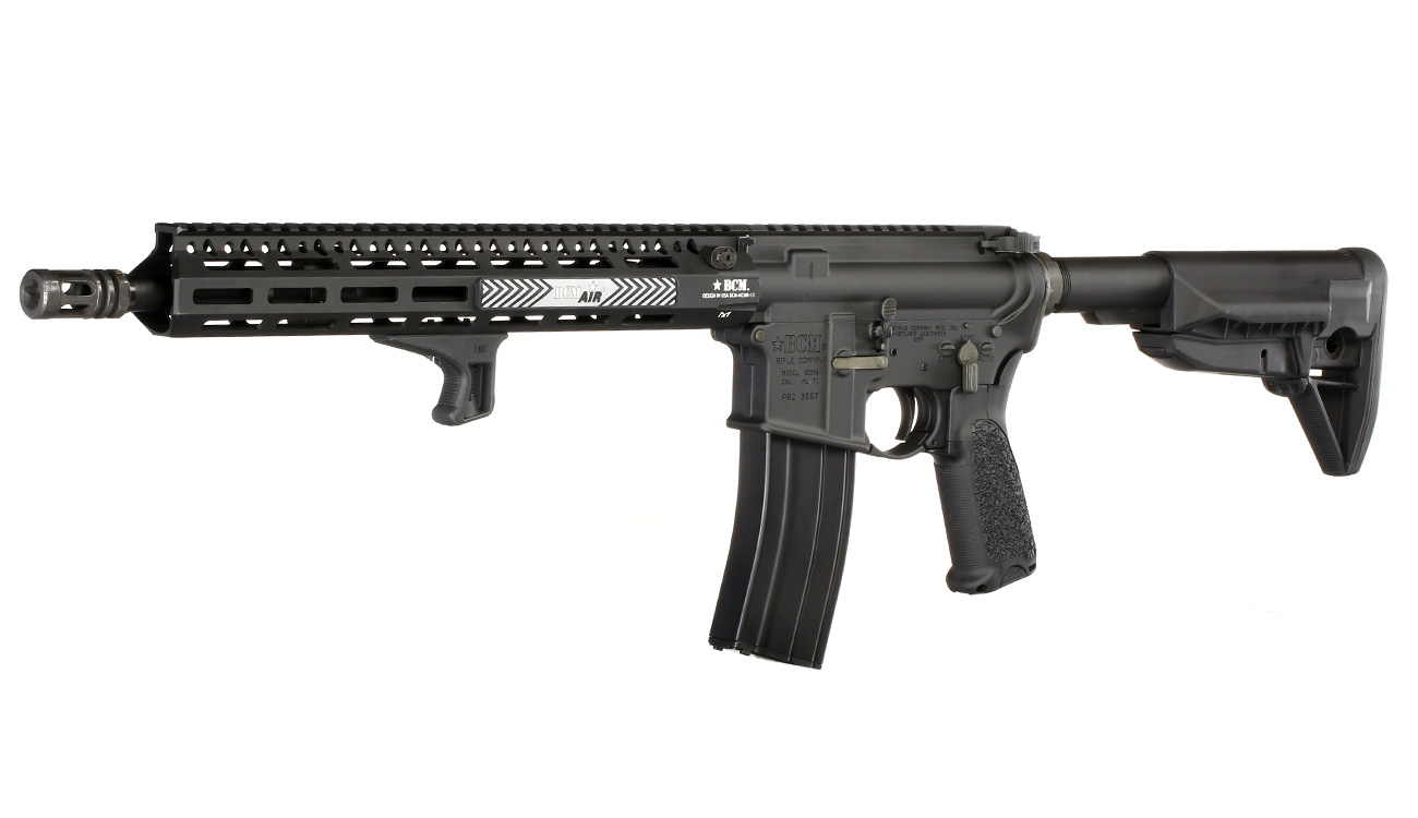 VFC BCM MCMR Carbine 14.5 Zoll Vollmetall Gas-Blow-Back 6mm BB schwarz