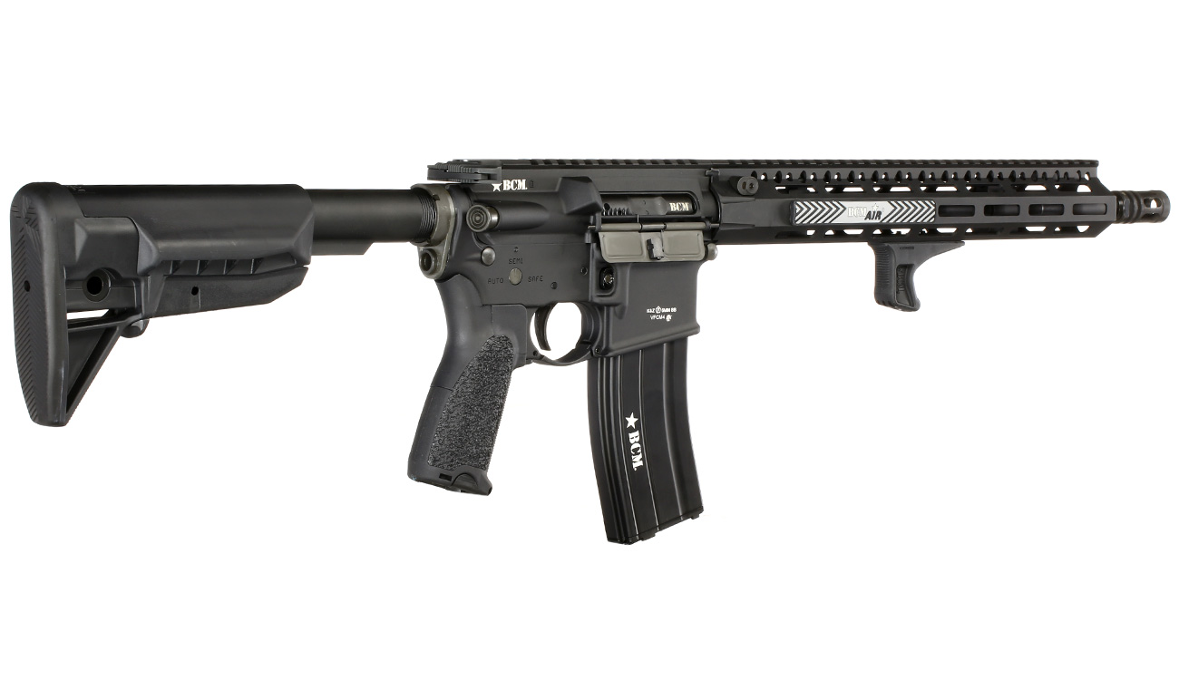 VFC BCM MCMR Carbine 14.5 Zoll Vollmetall Gas-Blow-Back 6mm BB schwarz Bild 3