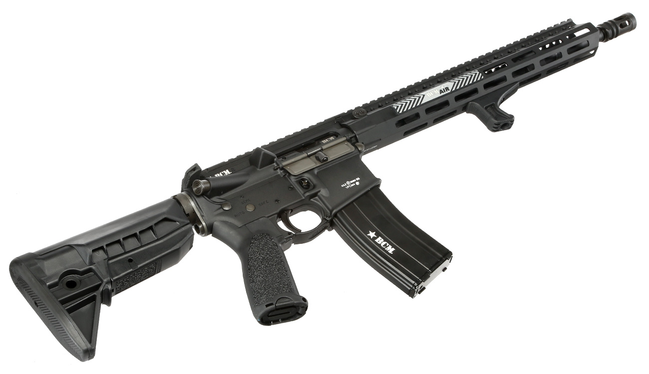 VFC BCM MCMR Carbine 14.5 Zoll Vollmetall Gas-Blow-Back 6mm BB schwarz Bild 4