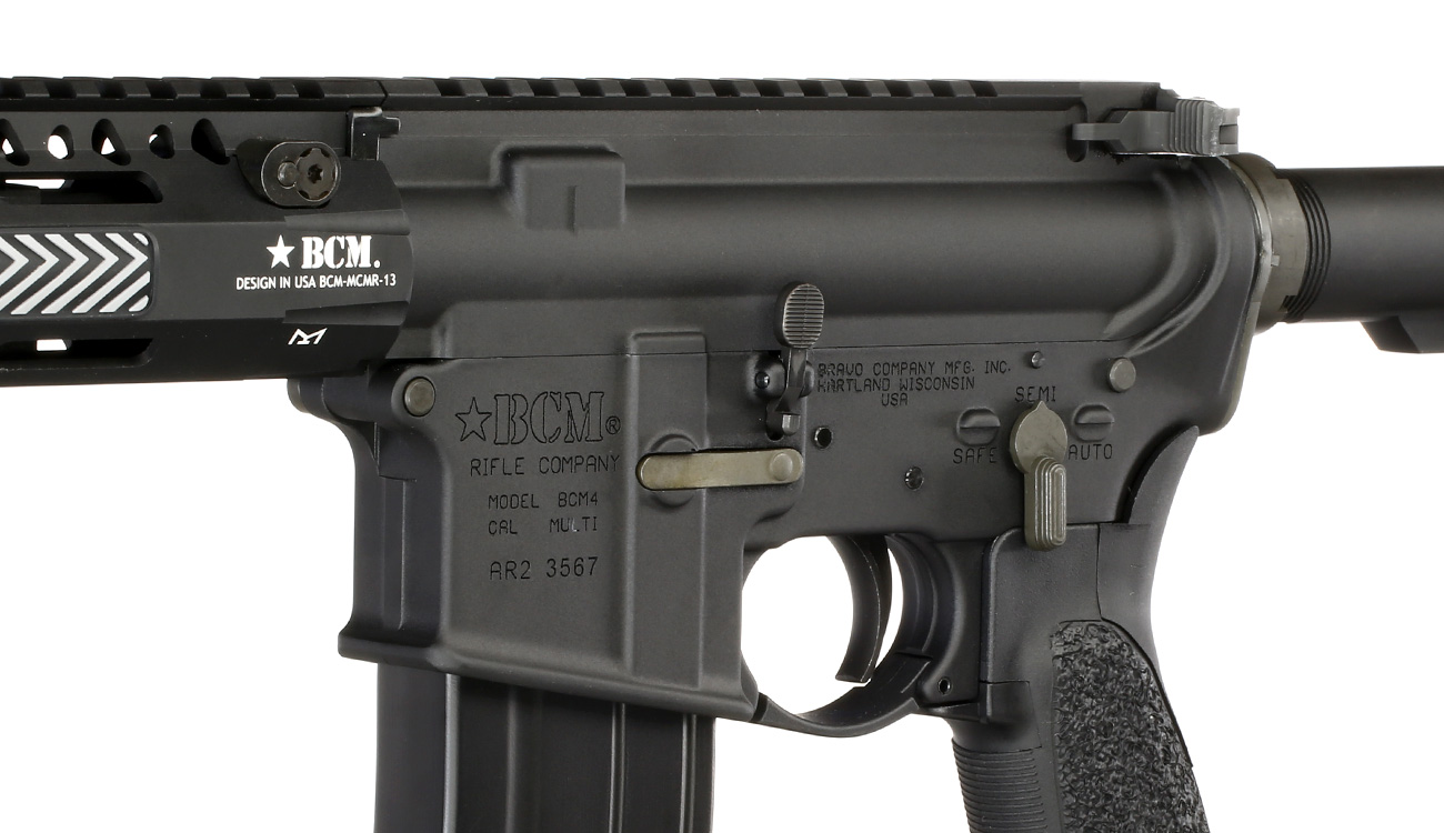 VFC BCM MCMR Carbine 14.5 Zoll Vollmetall Gas-Blow-Back 6mm BB schwarz Bild 7