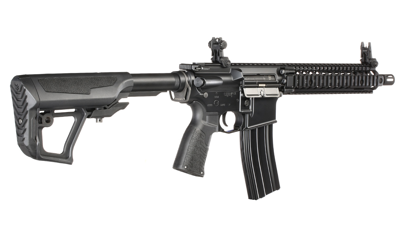 ICS / EMG Daniel Defense MK18 Vollmetall SSS-Mosfet 3.0 S-AEG 6mm BB schwarz Bild 3