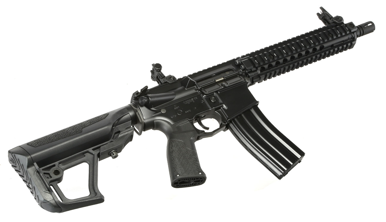 ICS / EMG Daniel Defense MK18 Vollmetall SSS-Mosfet 3.0 S-AEG 6mm BB schwarz Bild 4