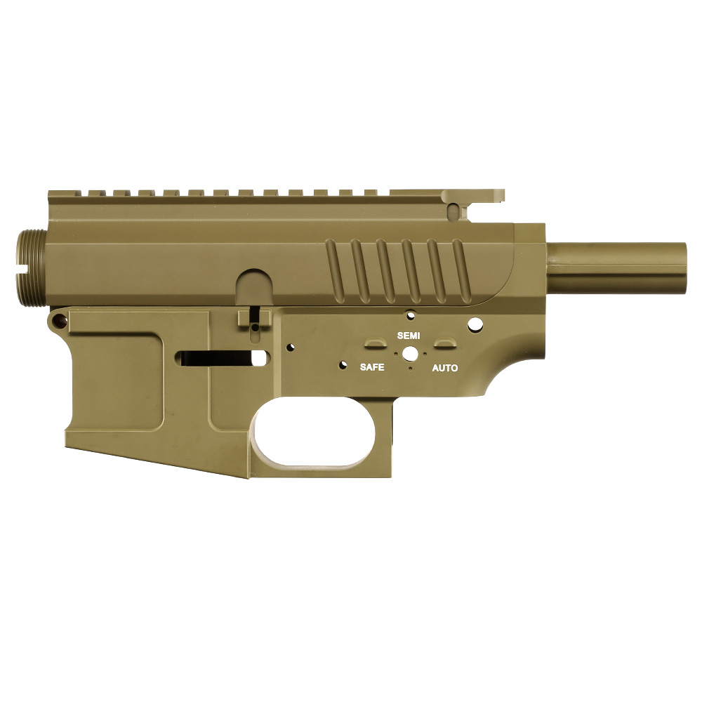 MadBull M4 Metallbody JP-Rifle CTR-02 Complete Receiver tan Bild 3