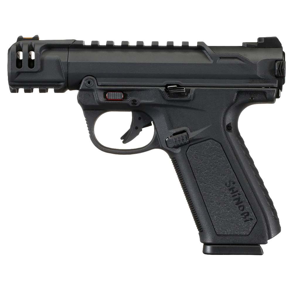 Action Army AAP-01C Assassin Pistol Compact Polymer GBB 6mm BB schwarz Bild 1