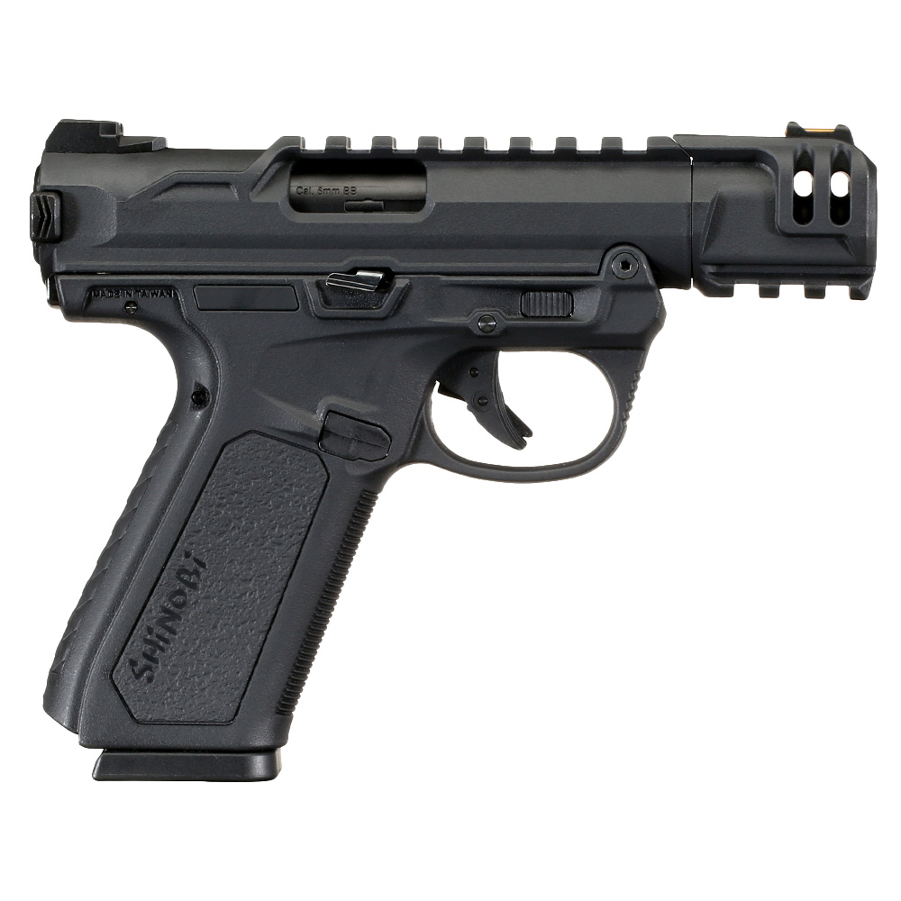 Action Army AAP-01C Assassin Pistol Compact Polymer GBB 6mm BB schwarz Bild 3