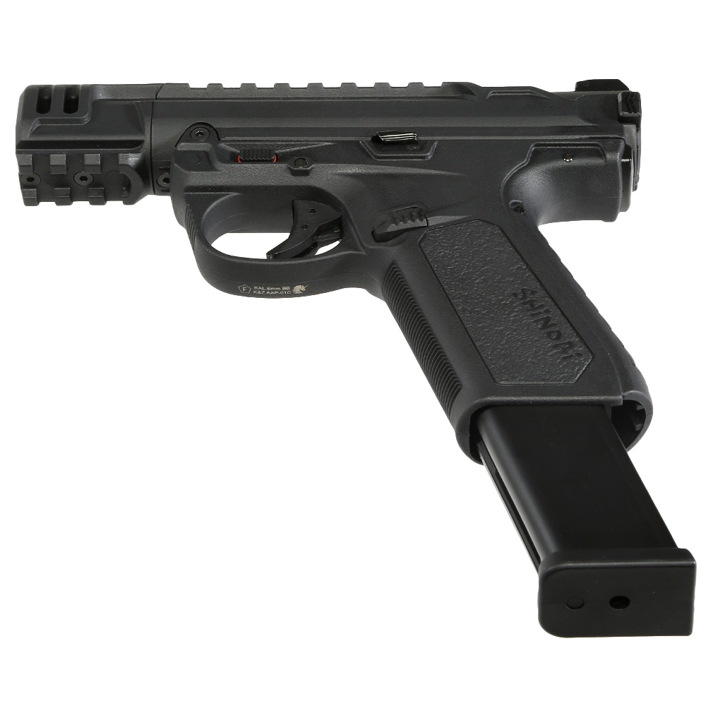 Action Army AAP-01C Assassin Pistol Compact Polymer GBB 6mm BB schwarz Bild 5