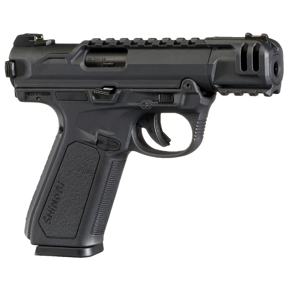 Action Army AAP-01C Assassin Pistol Compact Polymer GBB 6mm BB schwarz Bild 7