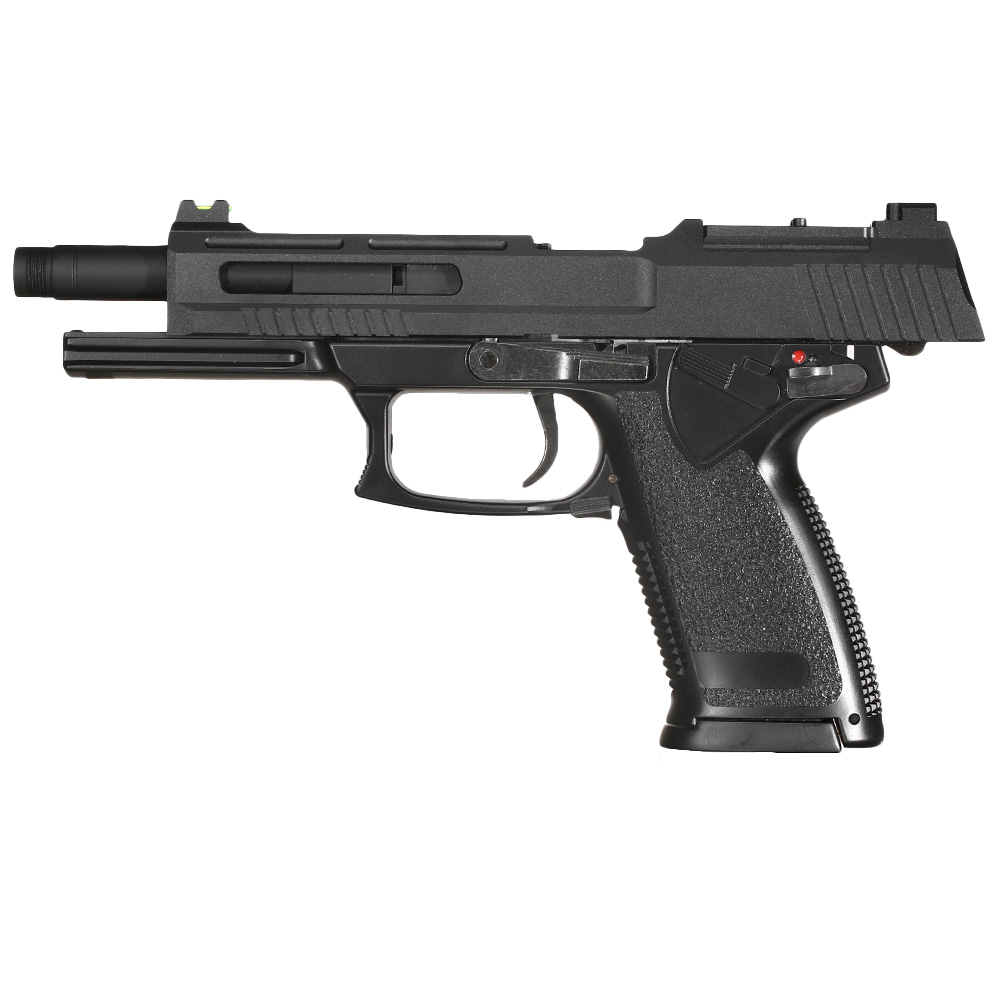 Ascend Ninja 23 / MK23 mit CNC Aluminium Schlitten Gas NBB 6mm BB schwarz - Limited Edition Bild 1