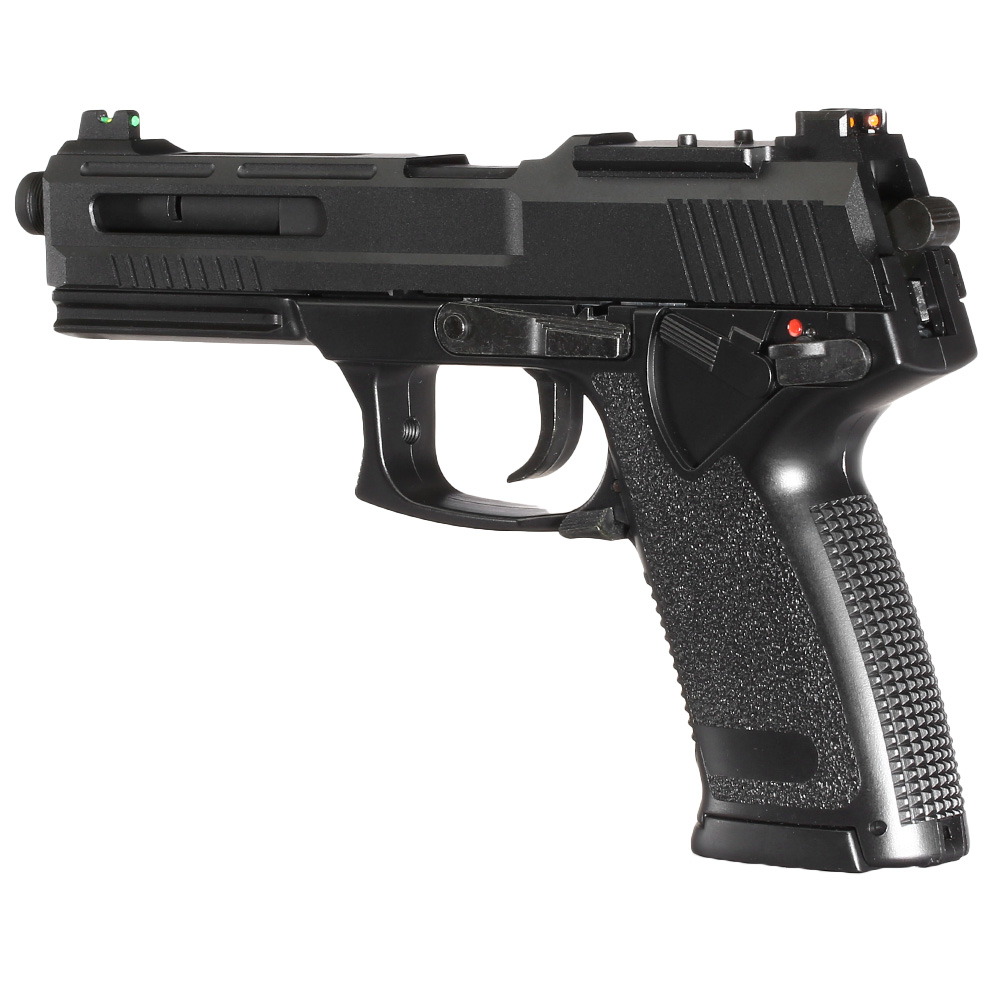 Ascend Ninja 23 / MK23 mit CNC Aluminium Schlitten Gas NBB 6mm BB schwarz - Limited Edition Bild 1