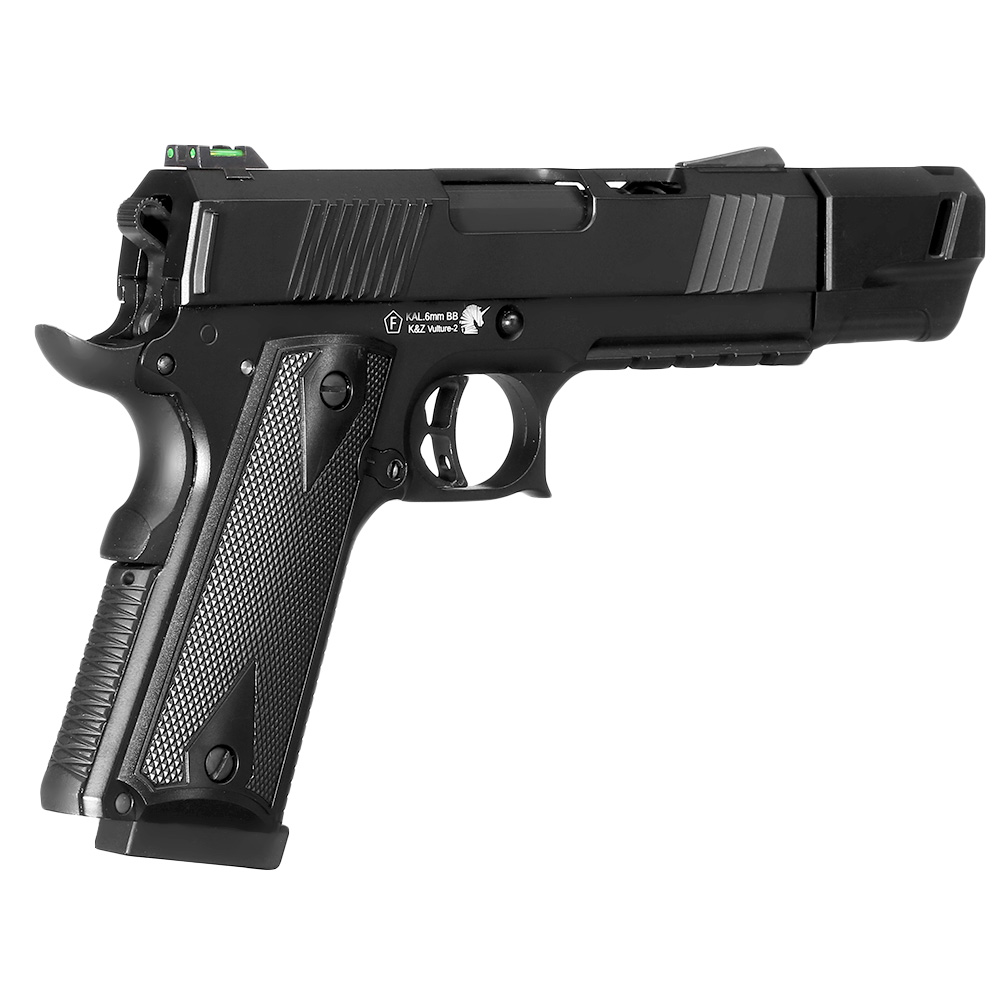 ICS BLE Vulture Tactical 1911 Vollmetall GBB 6mm BB schwarz Bild 4