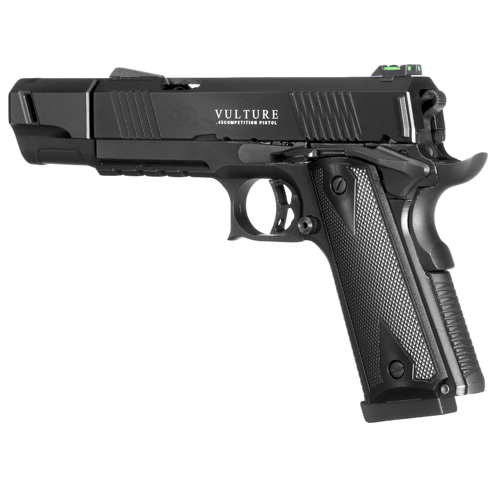 ICS BLE Vulture Tactical 1911 Vollmetall GBB 6mm BB schwarz Bild 8