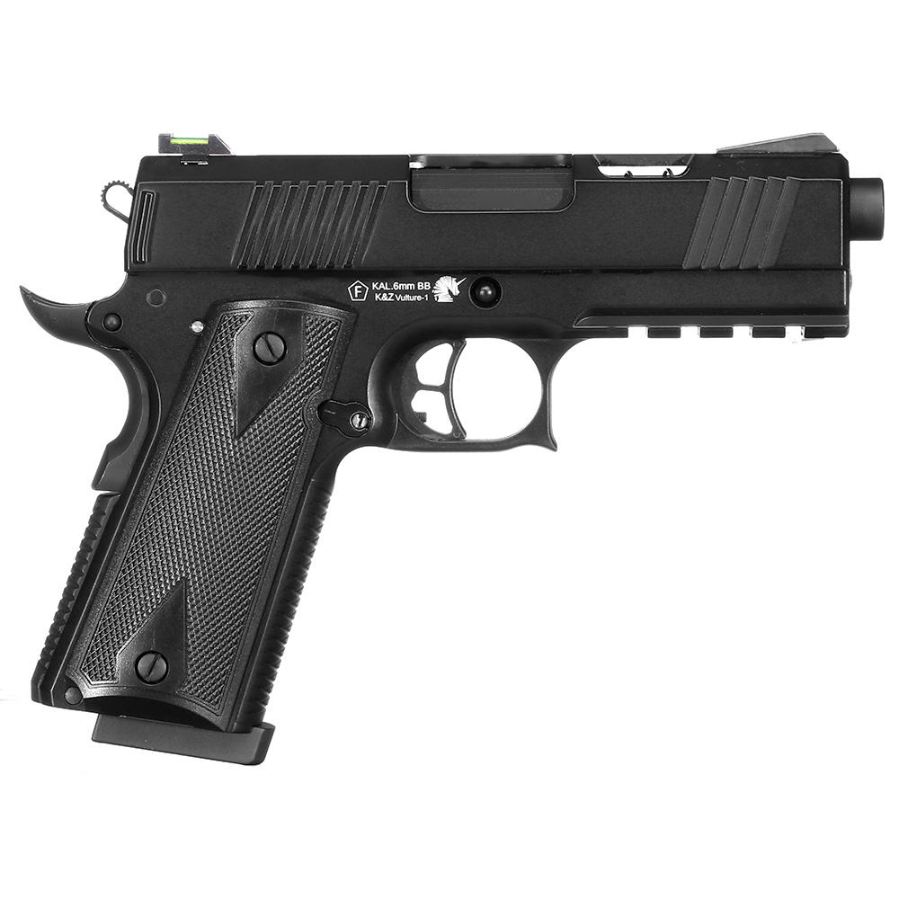 ICS BLE Vulture 1911 Vollmetall GBB 6mm BB schwarz Bild 3