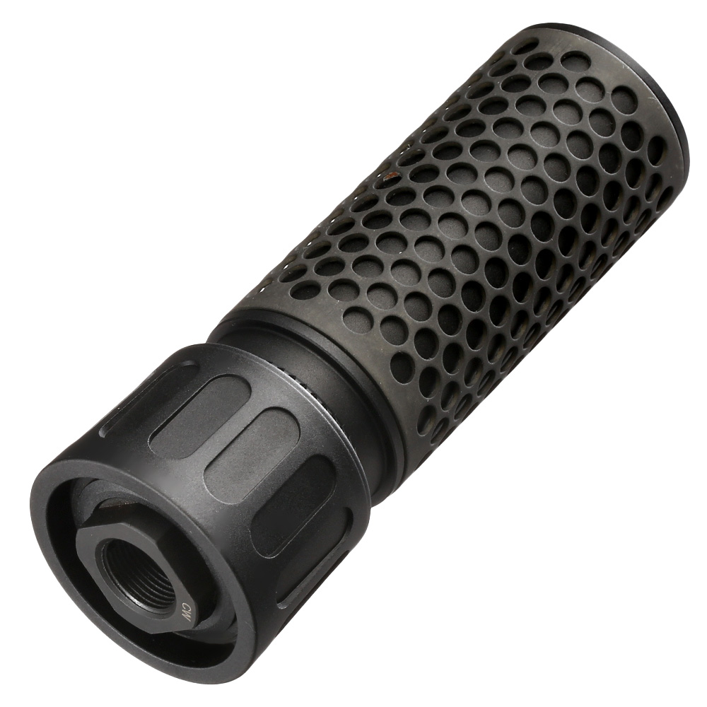 MadBull / Knight's Armament QDC CQB Suppressor Quick Detach mit 3 Prong Flash-Hider 14mm+ schwarz Bild 1