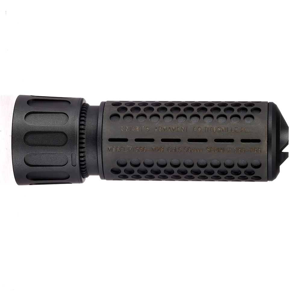 MadBull / Knight's Armament QDC CQB Suppressor Quick Detach mit 3 Prong Flash-Hider 14mm+ schwarz Bild 3