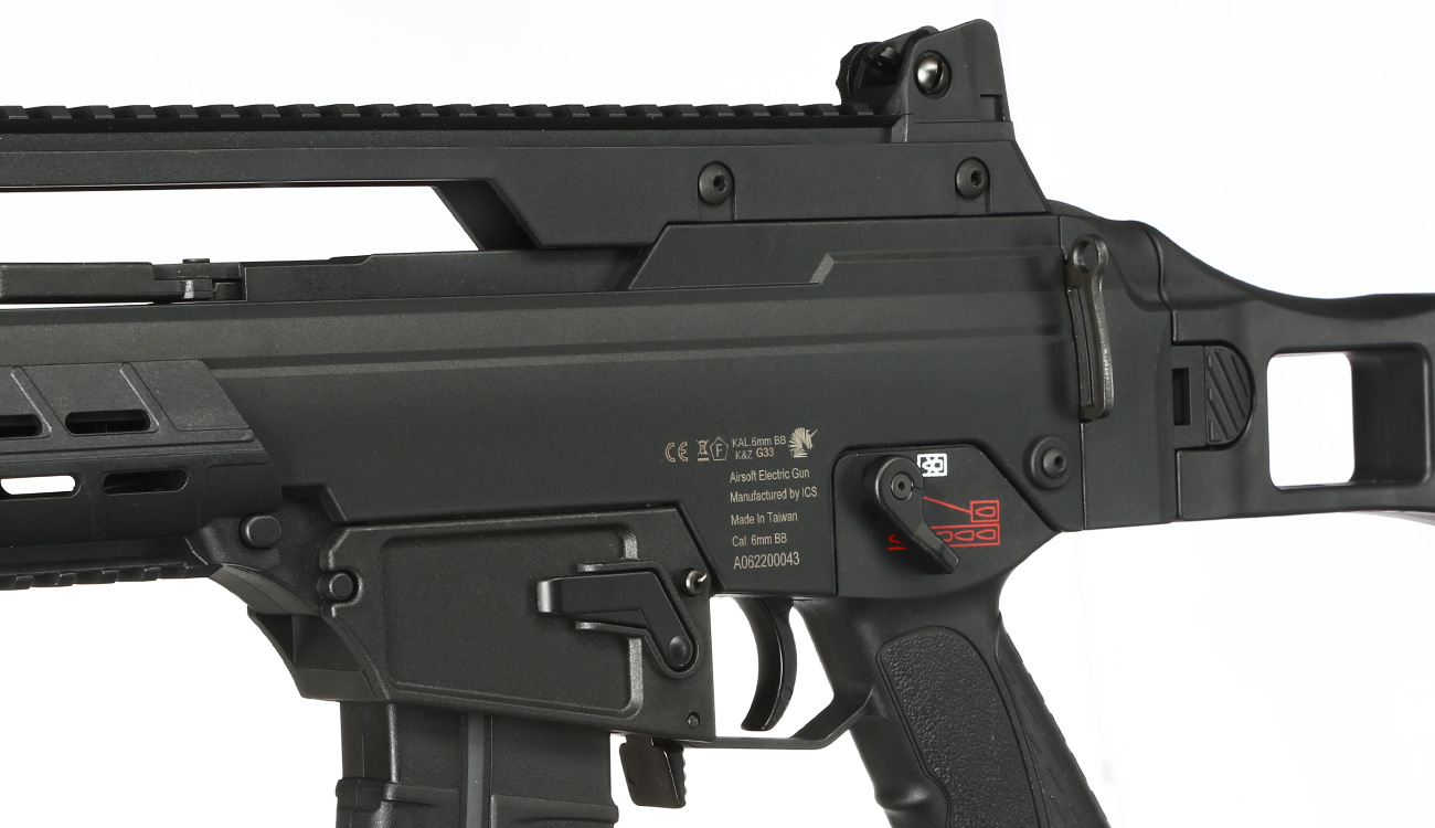 ICS G33 AARF Compact Assault Rifle S-AEG 6mm BB schwarz Bild 7