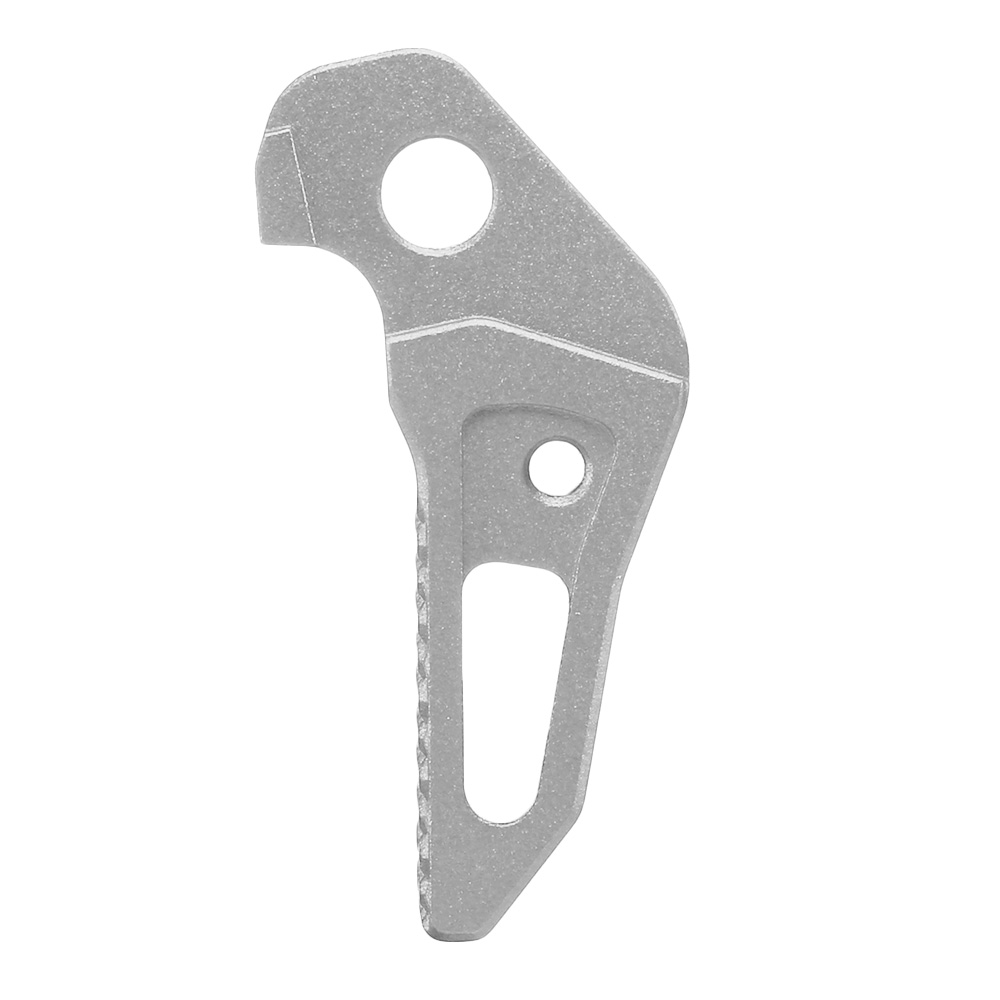 TTI Airsoft CNC Aluminium Tactical Abzug einstellbar f. G-Style / AAP-01 GBB Pistolen silber Bild 1