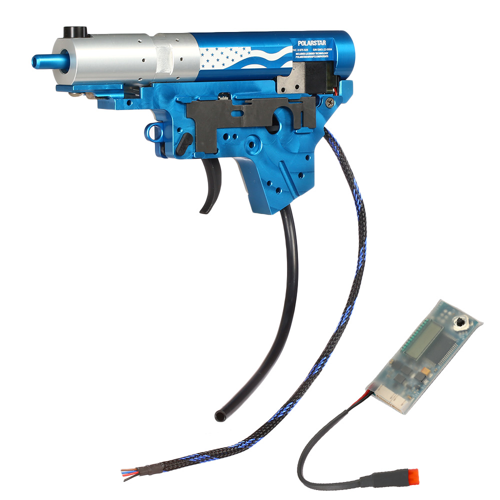 Polar Star / EMG Fusion Engine HPA Drop-In Kit V2 Gen.3 fr M4 / M16 S-AEG Gewehre - Red Poppet / Blue Nozzle